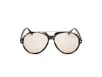 Tom Ford AALTO Férfi Barna Napszemüveg FT 1210 56E