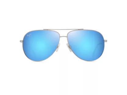   Maui Jim Hauoli XL Férfi, Női Ezüst Napszemüveg MJ B674 17B