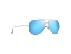 Maui Jim Hauoli XL Férfi, Női Ezüst Napszemüveg MJ B674 17B