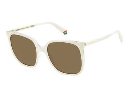 Polaroid Női Fehér Napszemüveg PLD 6218/S VK6 SP