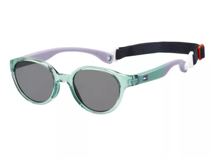   Tommy Hilfiger Fiú-Lány Zöld Napszemüveg TH 1424/S Y88 BN
