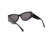 Max Mara Női Fekete Napszemüveg MM 0132 01A