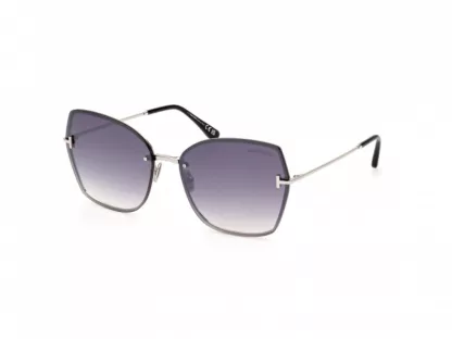 Tom Ford Nickie 02 Női Ezüst Napszemüveg TF 1107 16C