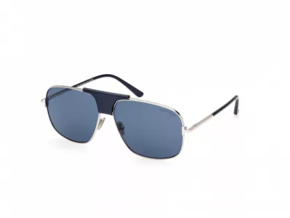 Tom Ford Tex Férfi Ezüst Napszemüveg TF 1096 16V