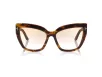 Tom Ford JOHANNES Női Barna Napszemüveg FT 745 55F