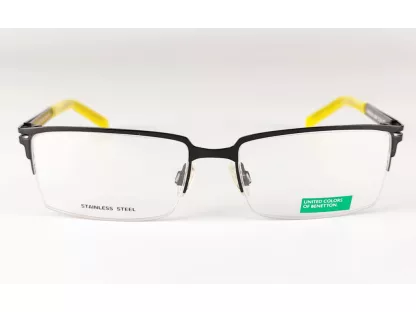 Benetton Férfi Fekete Szemüvegkeret BE 12103 COL B01
