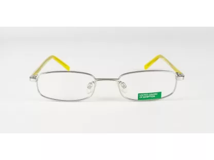 Benetton Fiú,Lány Ezüst Szemüvegkeret BB 07682 COL P54