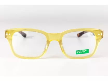 Benetton Férfi, Női Sárga Szemüvegkeret BE 13203 COL Y69