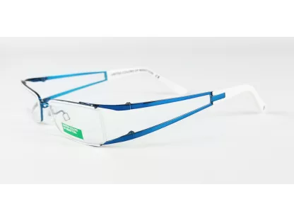 Benetton Fiú,Lány Fehér Szemüvegkeret BB 08301 COL U03