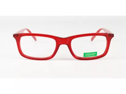 Benetton Fiú,Lány Piros Szemüvegkeret BB 21804