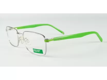 Benetton Fiú,Lány Ezüst Szemüvegkeret BB 247V03