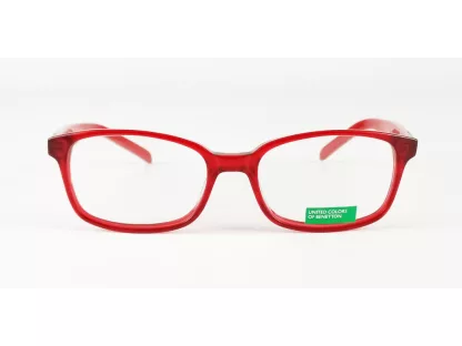 Benetton Fiú,Lány Piros Szemüvegkeret BB 19202