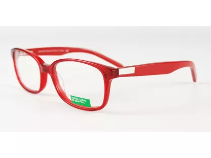Benetton Fiú,Lány Piros Szemüvegkeret BB 19202