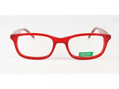 Benetton Fiú,Lány Piros Szemüvegkeret BB 235V02