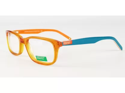 Benetton Fiú,Lány Sárga Szemüvegkeret BB 235V04