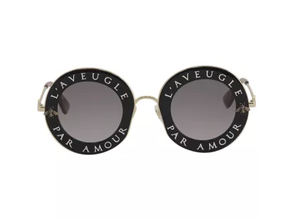 Gucci Női Fekete Napszemüveg GG 0113/S 001
