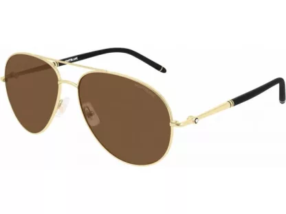Mont Blanc Férfi Arany Napszemüveg MB 0068S 001