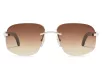 Cartier Férfi Ezüst Napszemüveg CT 0023RS 001