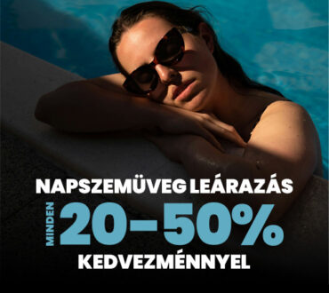 Minden napszemüveg akár -50%!